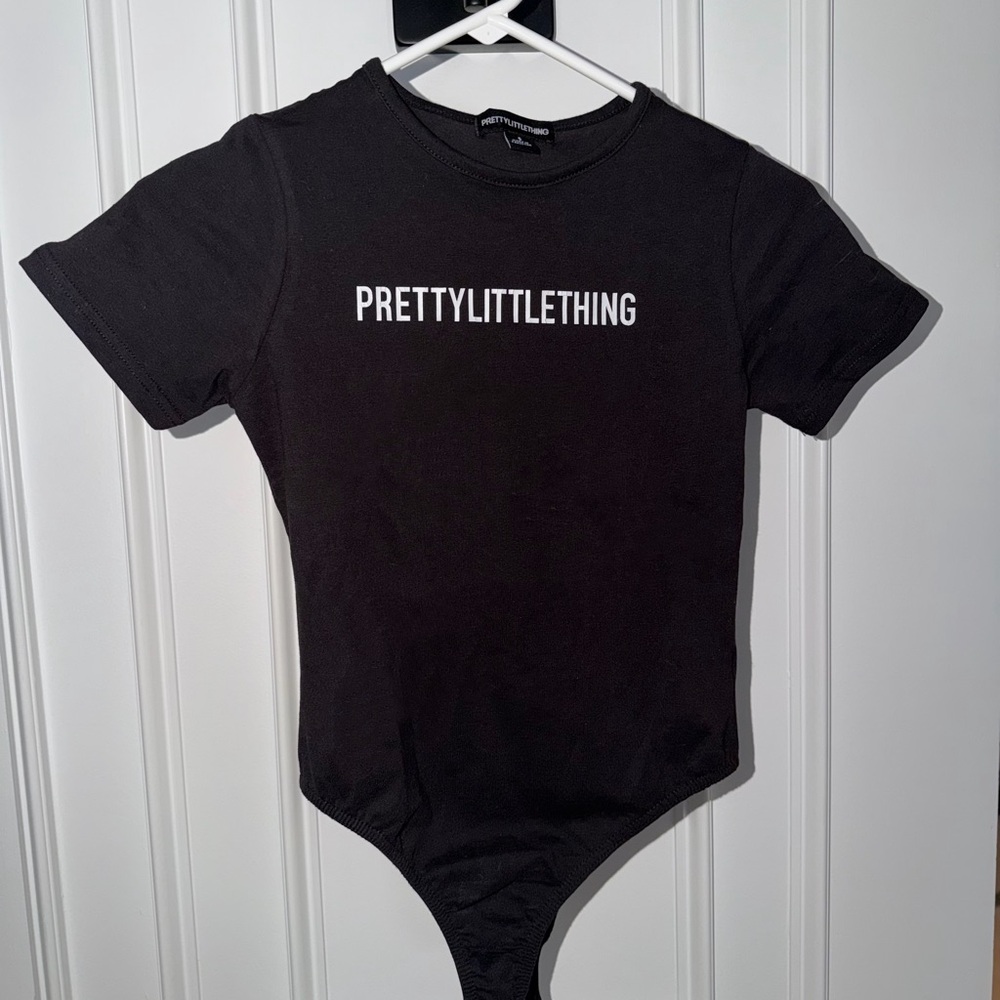 PrettyLittleThing black Bodysuit